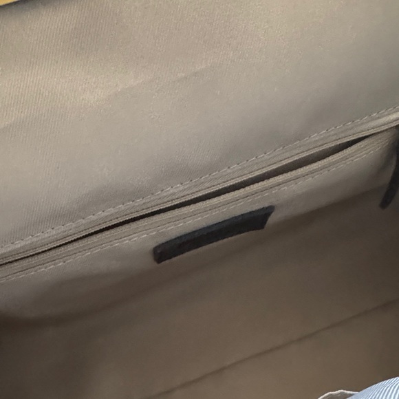 Elegant Black Leather Clutch - Picture 7 of 11